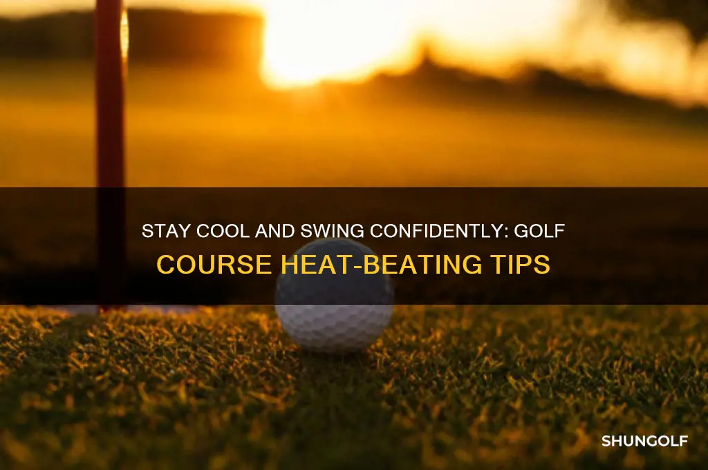 how to keep cool on golf course
