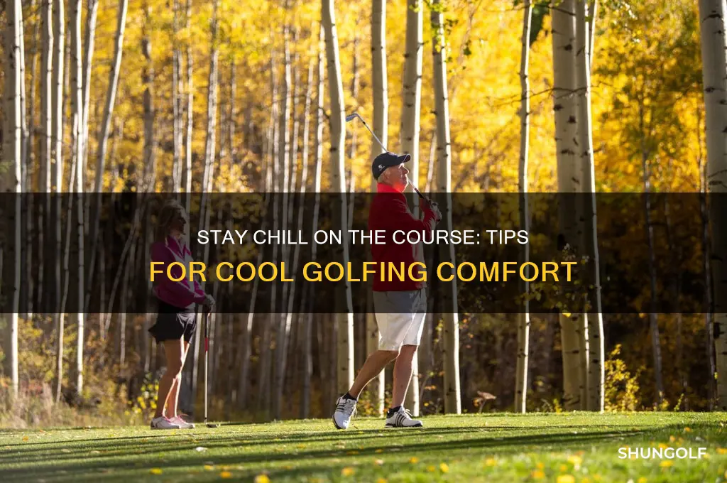 how to keep cool playing golf