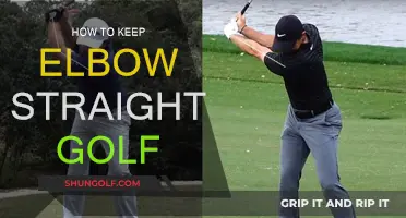 Keep Your Elbow Straight in Golf: Secrets to Success