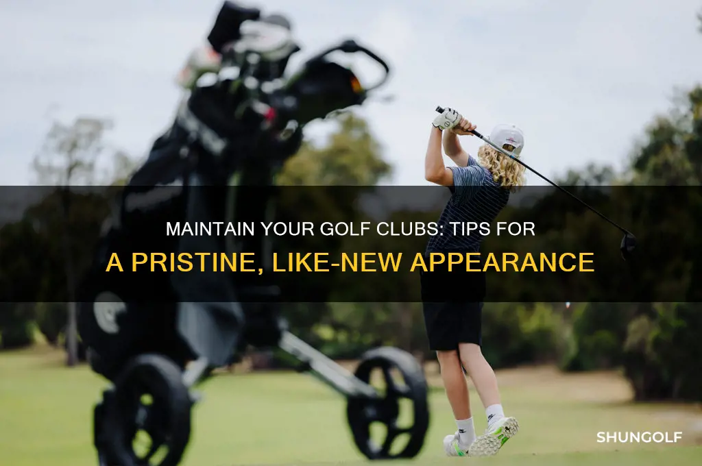 how to keep golf clubs looking new