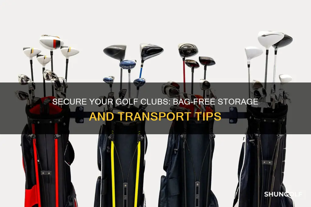how to keep golf clubs safe without bag