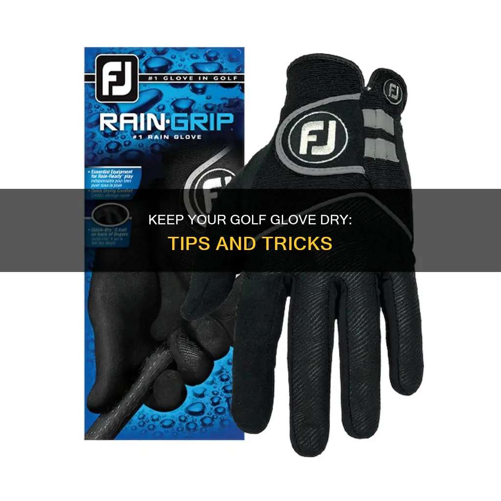 how to keep golf glove dry