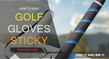 Keep Your Golf Gloves Sticky: Tips and Tricks