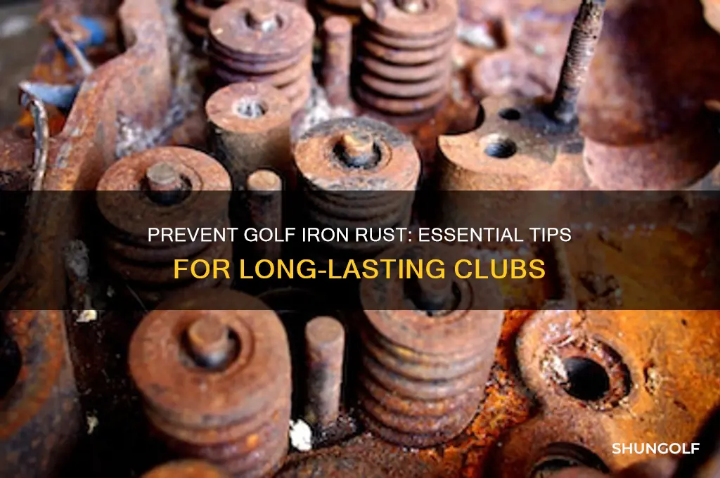 how to keep golf irons from rusting