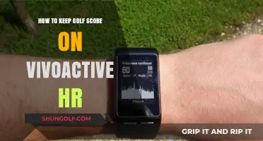 Mastering Golf Score Tracking with Your Vivoactive HR: A Guide