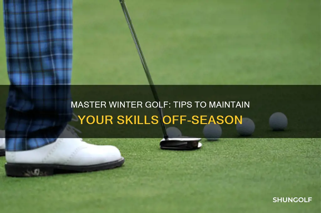 how to keep golf skills in the winter