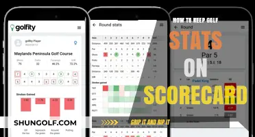Master Your Golf Game: Tracking Stats on Your Scorecard