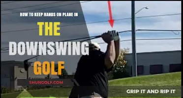 Mastering the Downswing: Keep Hands on Plane for Better Golf Shots