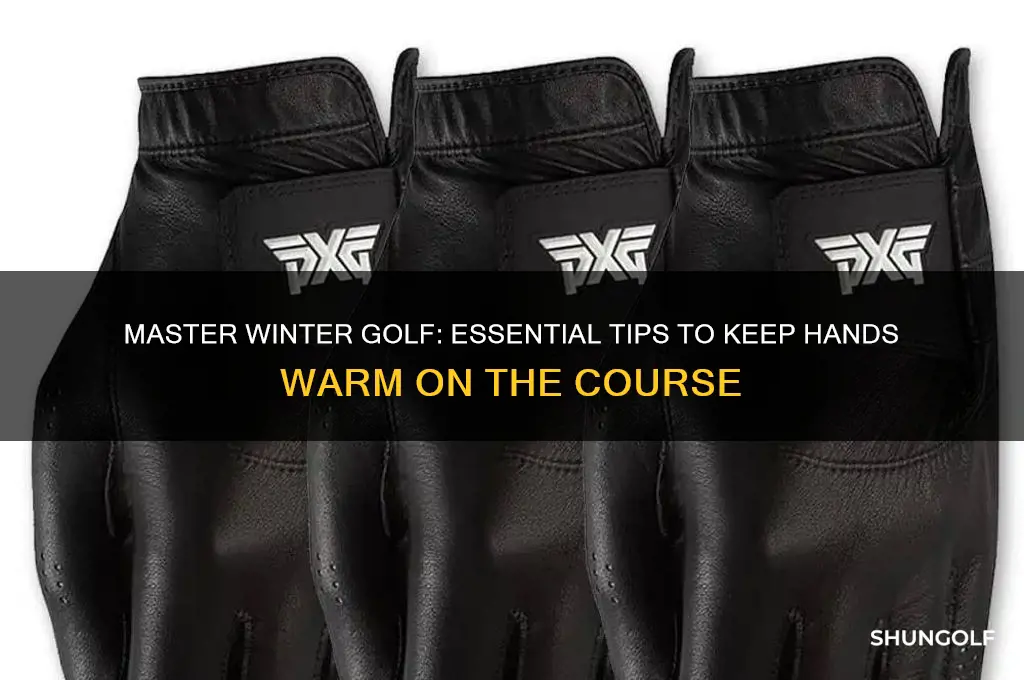 how to keep hands warm playing golf
