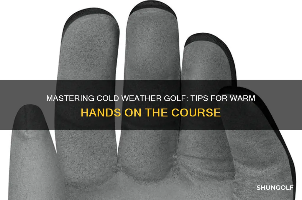 how to keep hands warm while golfing