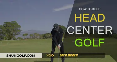 Keeping Your Head Still: Golf's Secret to Success
