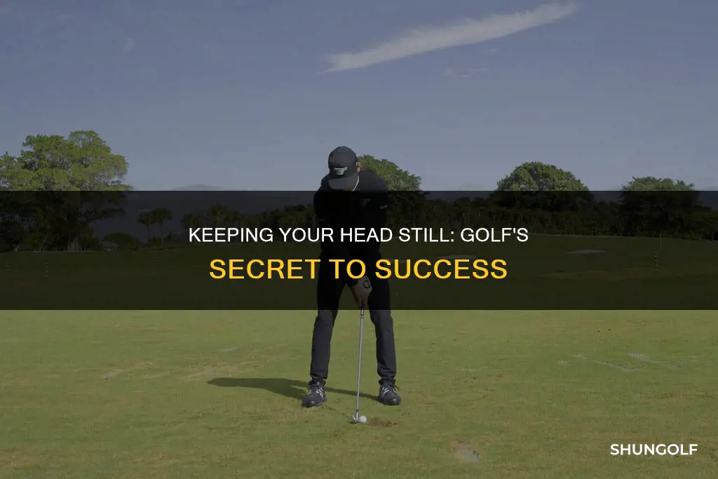 how to keep head centered golf
