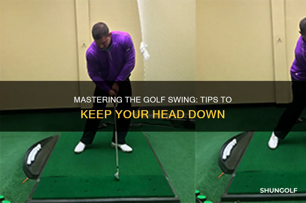 how to keep head down in golf