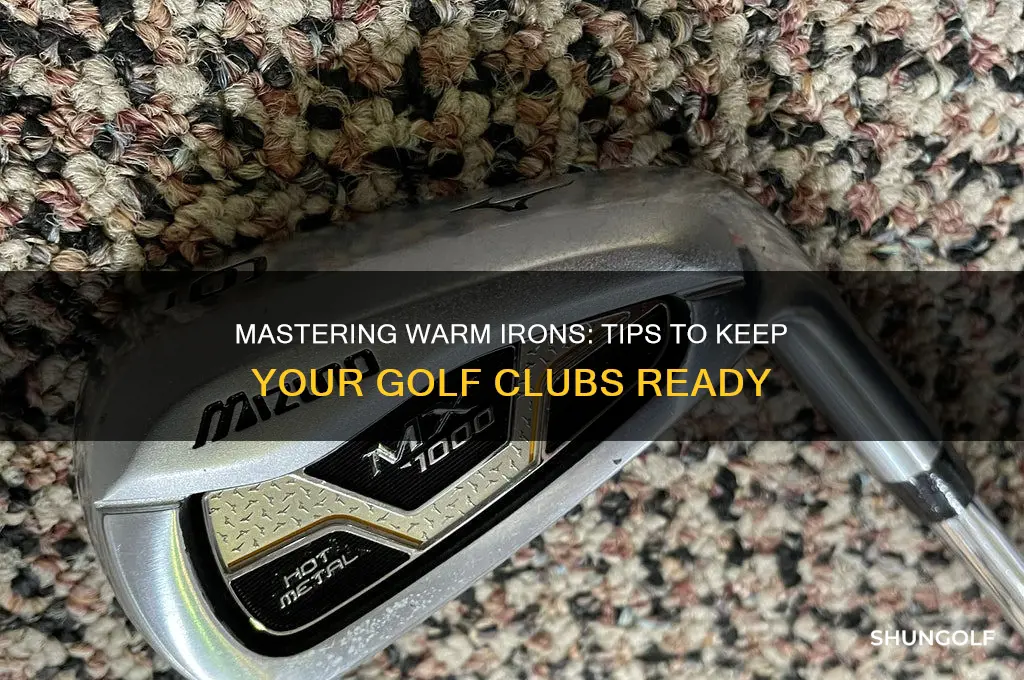 how to keep irons warm golf club
