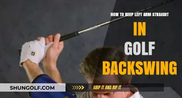 Mastering the Golf Backswing: Tips for a Straight Left Arm