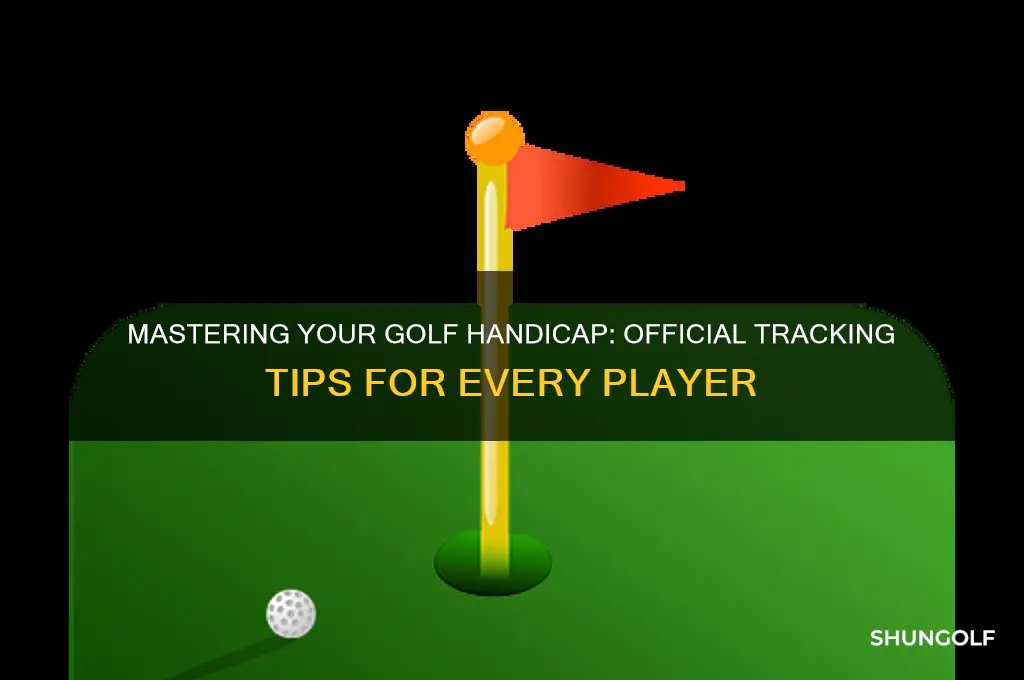 how to keep official golf handicap