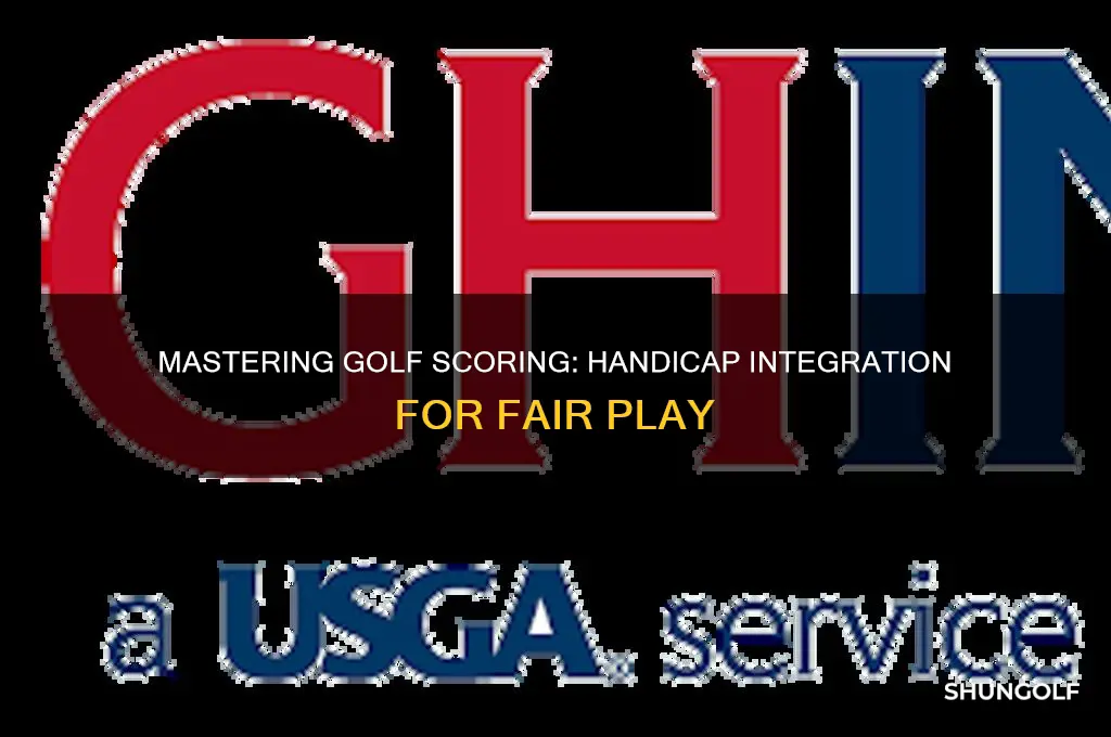 how to keep score in golf using handicap