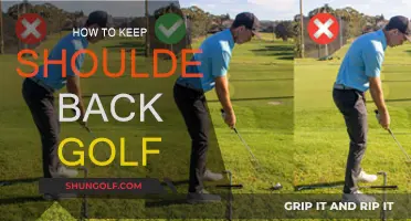 Keep Your Shoulders Back: Golf Swing Tips