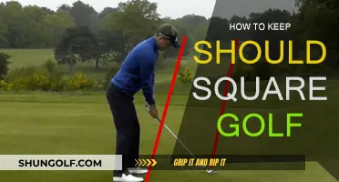 Keep Your Shoulders Square: Golf Swing Tips