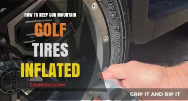 Maintaining Optimal Pressure: Tips for Sun Mountain Golf Tire Inflation
