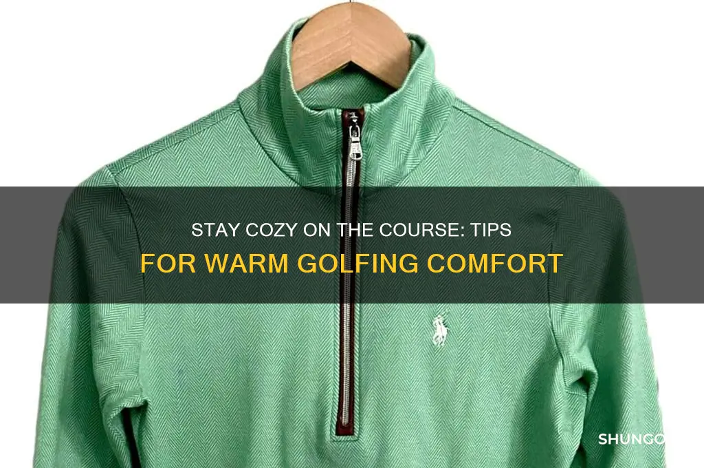 how to keep warm playing golf