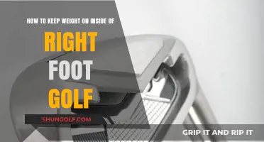 Mastering Weight Distribution: Tips for Keeping Weight on Right Foot in Golf Swing
