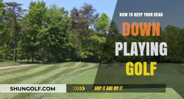 Mastering Focus: Essential Tips to Keep Your Head Down in Golf