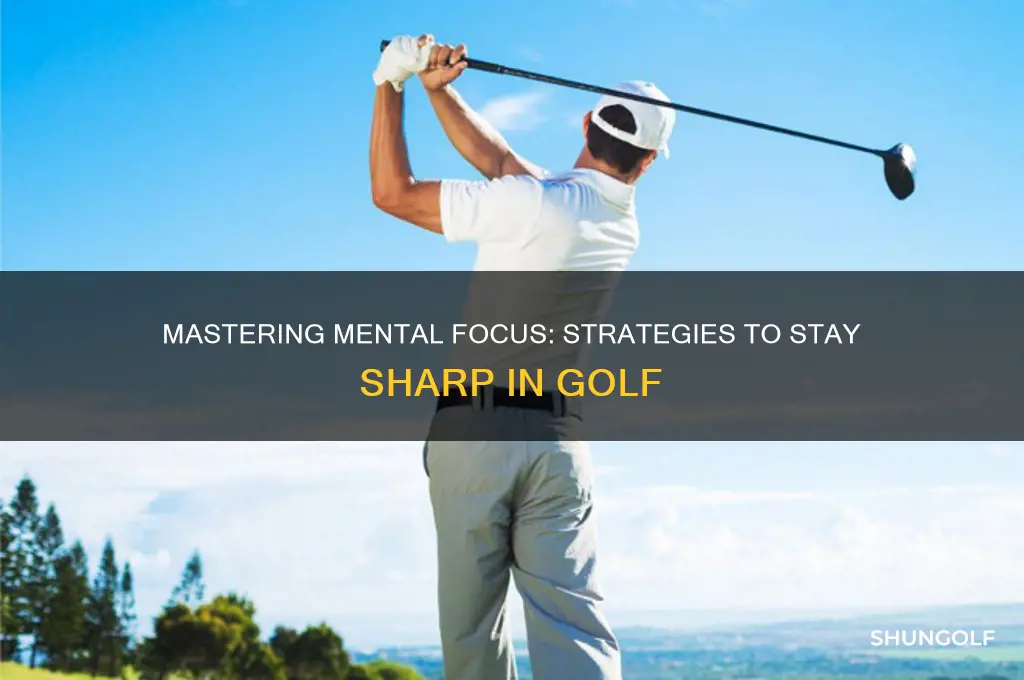 how to keep your head in the game in golf