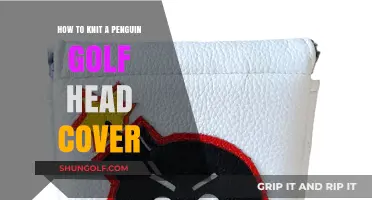 Craft a Cute Penguin Golf Head Cover: Knitting Tutorial