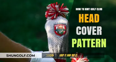 Knitting Golf Club Head Covers: Easy DIY Pattern Guide