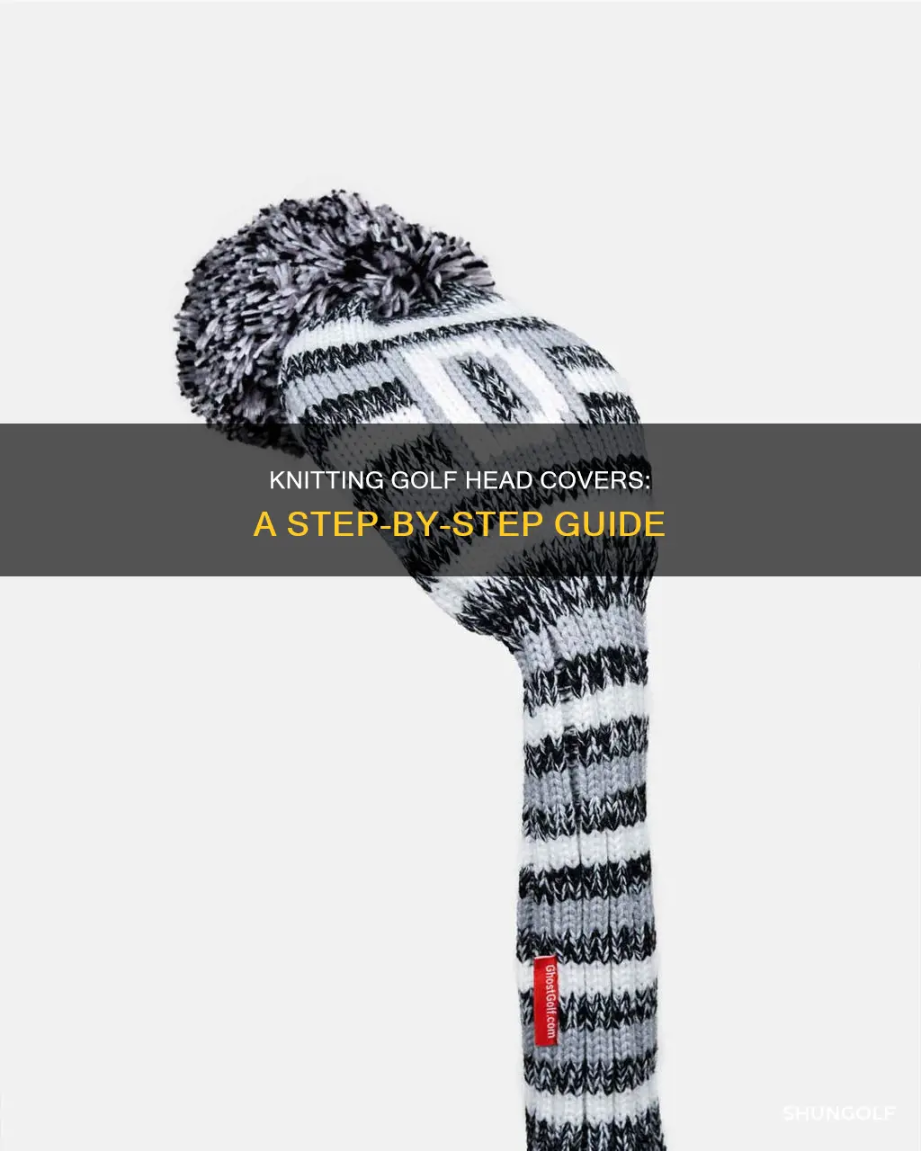how to knit golf head covers