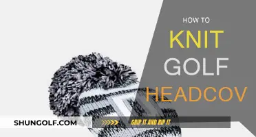 Knit Your Own Golf Headcovers: A Step-by-Step Guide