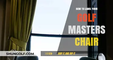 Master Your Golf Chair Labeling: A Step-by-Step Guide to Personalization