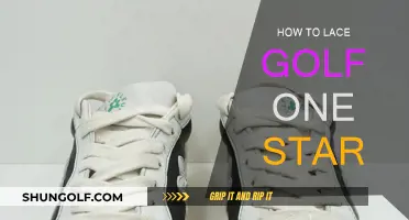 Lacing Up Golf One Stars: A Step-by-Step Guide