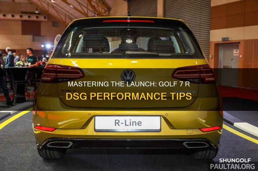 how to launch a golf 7 r dsg