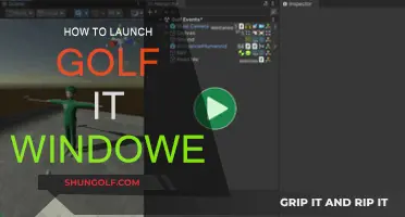 Launch Golf It in Windowed Mode: Easy Steps