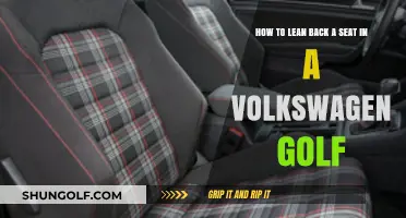 Easy Steps to Recline Your Volkswagen Golf Seat Comfortably