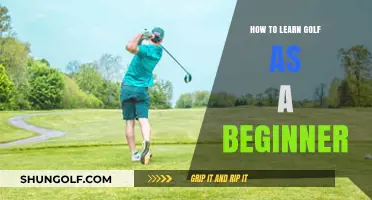 Mastering the Greens: A Beginner's Guide to Learning Golf