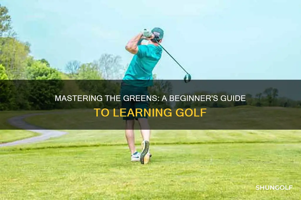 how to learn golf as a beginner