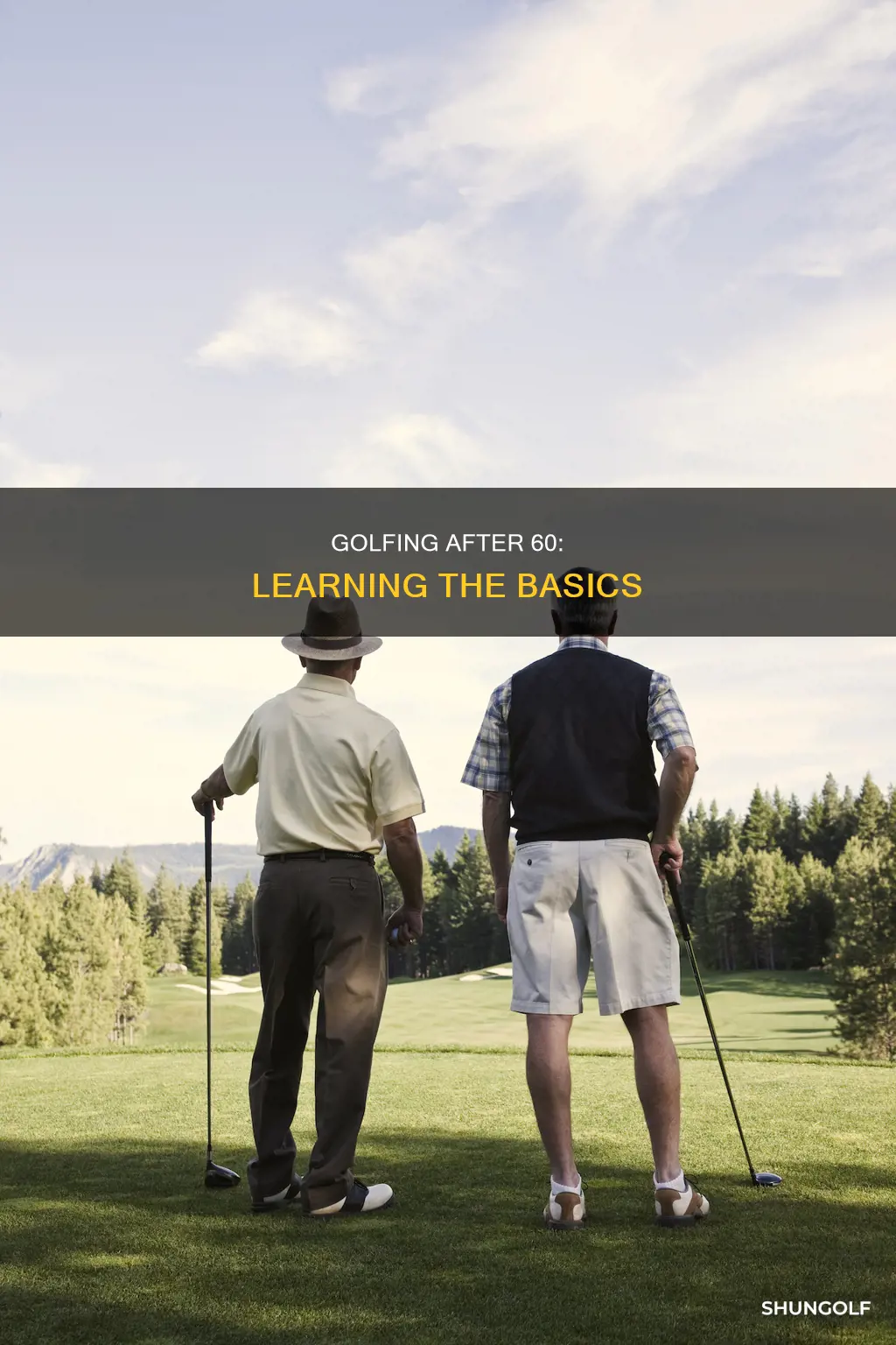 how to learn golf at 60