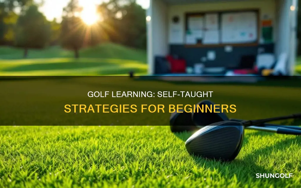 how to learn golf by yourself