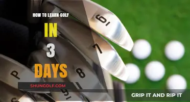 Mastering Golf Basics: A 3-Day Crash Course for Beginners