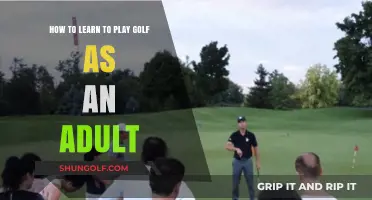 Mastering the Greens: A Beginner’s Guide to Adult Golf Learning