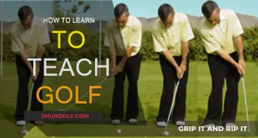 Golf Teaching: Learning the Art of Instruction