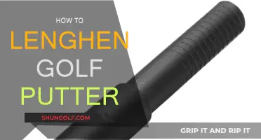 Extending Your Putter: A Guide to Lengthening Your Golf Putter