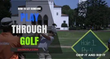 Mastering Golf Etiquette: How to Let Faster Players Play Through