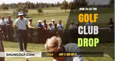 Mastering the Art of Letting Your Golf Club Drop Effortlessly