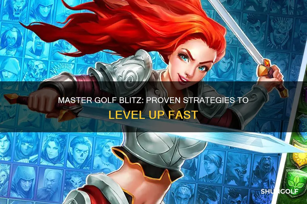 how to level up fast in golf blitz