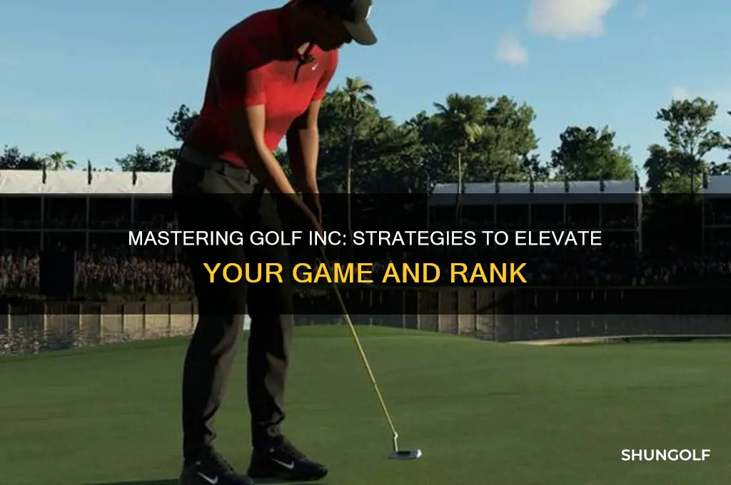 how to level up in golf inc