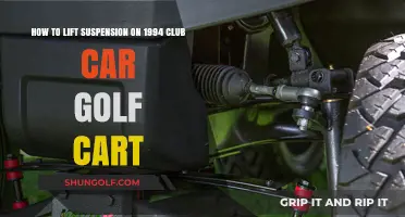 Lifting Your 1994 Club Car Golf Cart Suspension: A Step-by-Step Guide